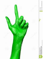 green hand